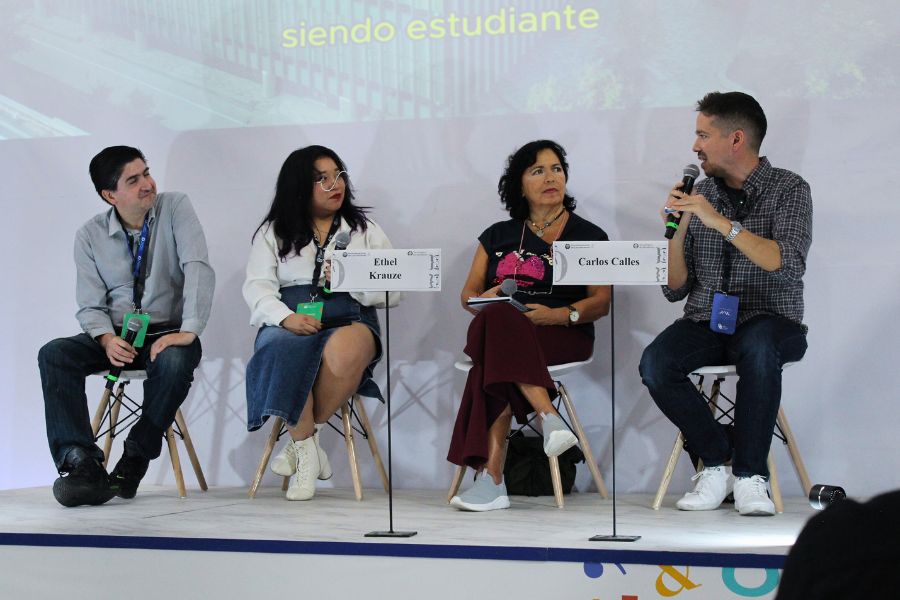 fil 2024 escritores jóvenes panel