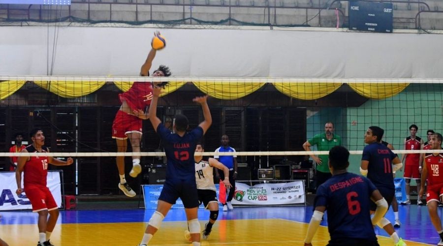 partido de voleibol de la Copa Panamericana