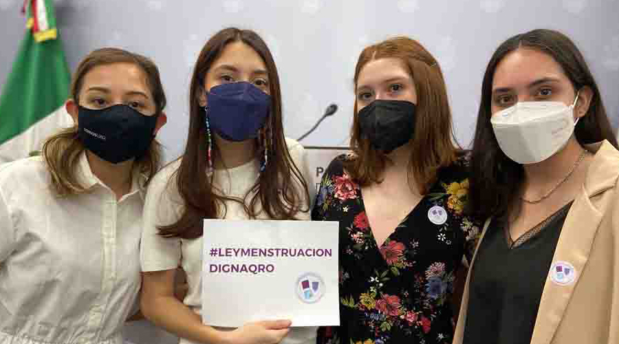 Alumnas Tec reforman ley a favor de la menstruación digna