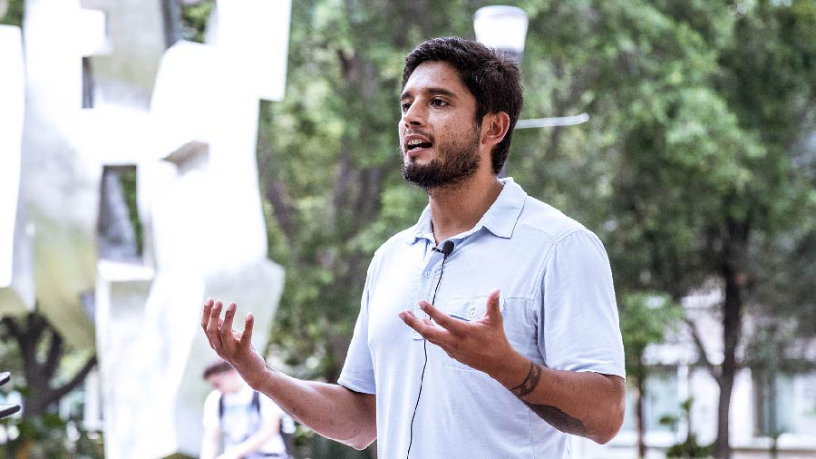 Arturo, director de TikTok México durante entrevista 