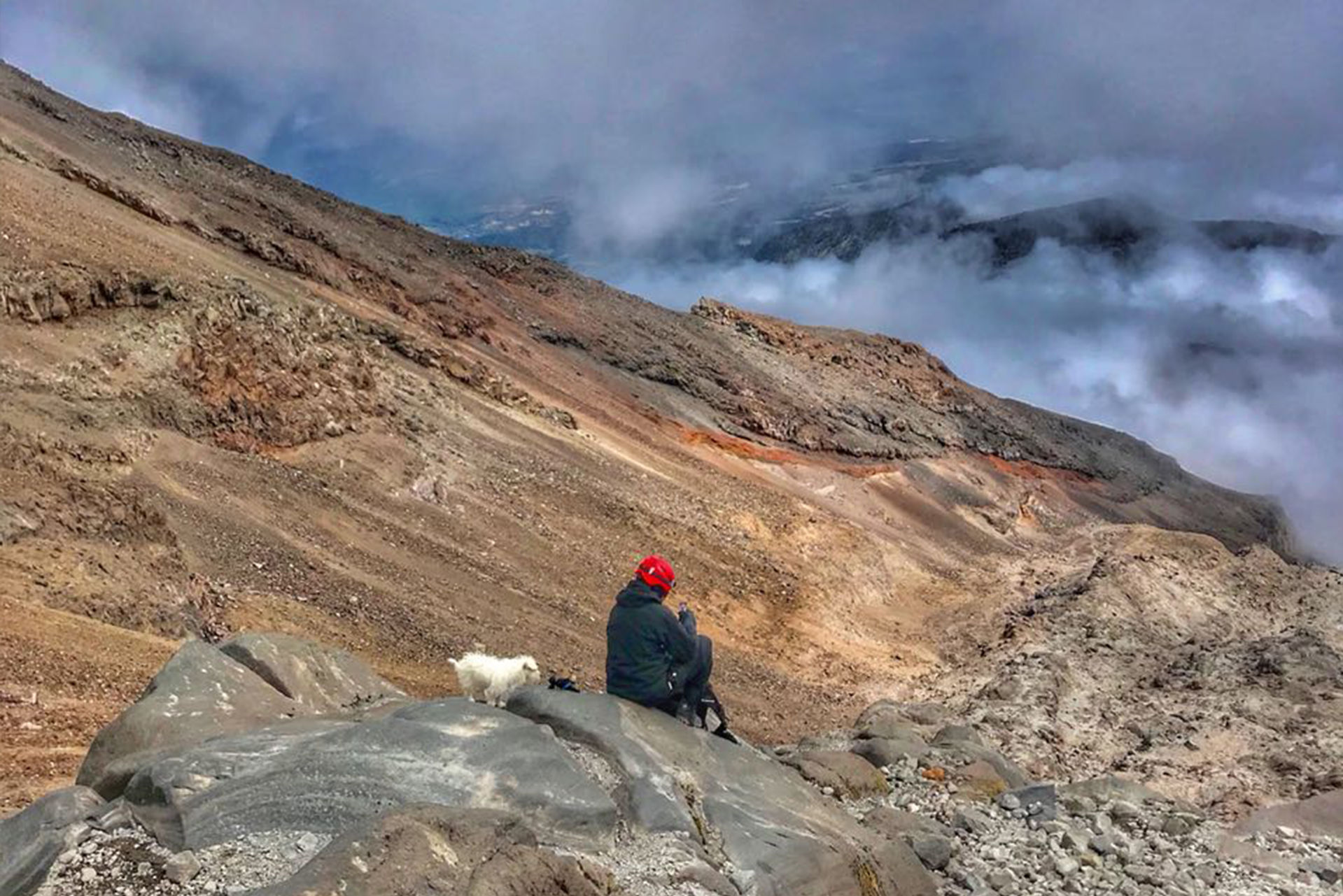 Felipe en la montaña