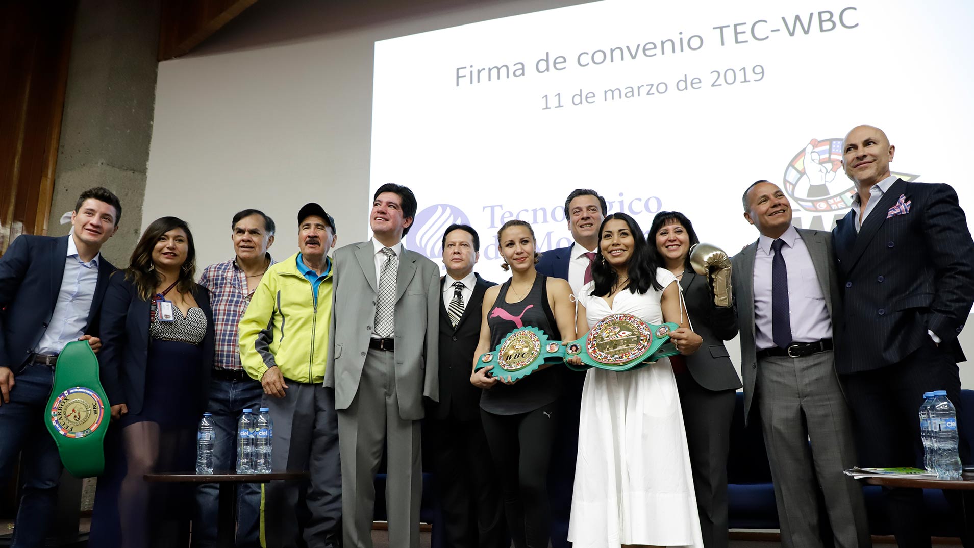 Familia boxística CMB y Tec de Monterrey