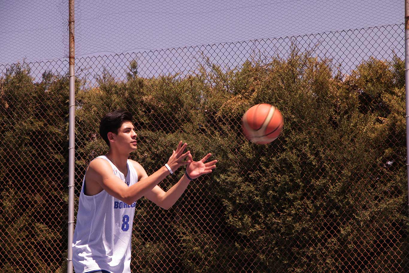 Alejandro Mendoza, Canastero de campus Zacatecas