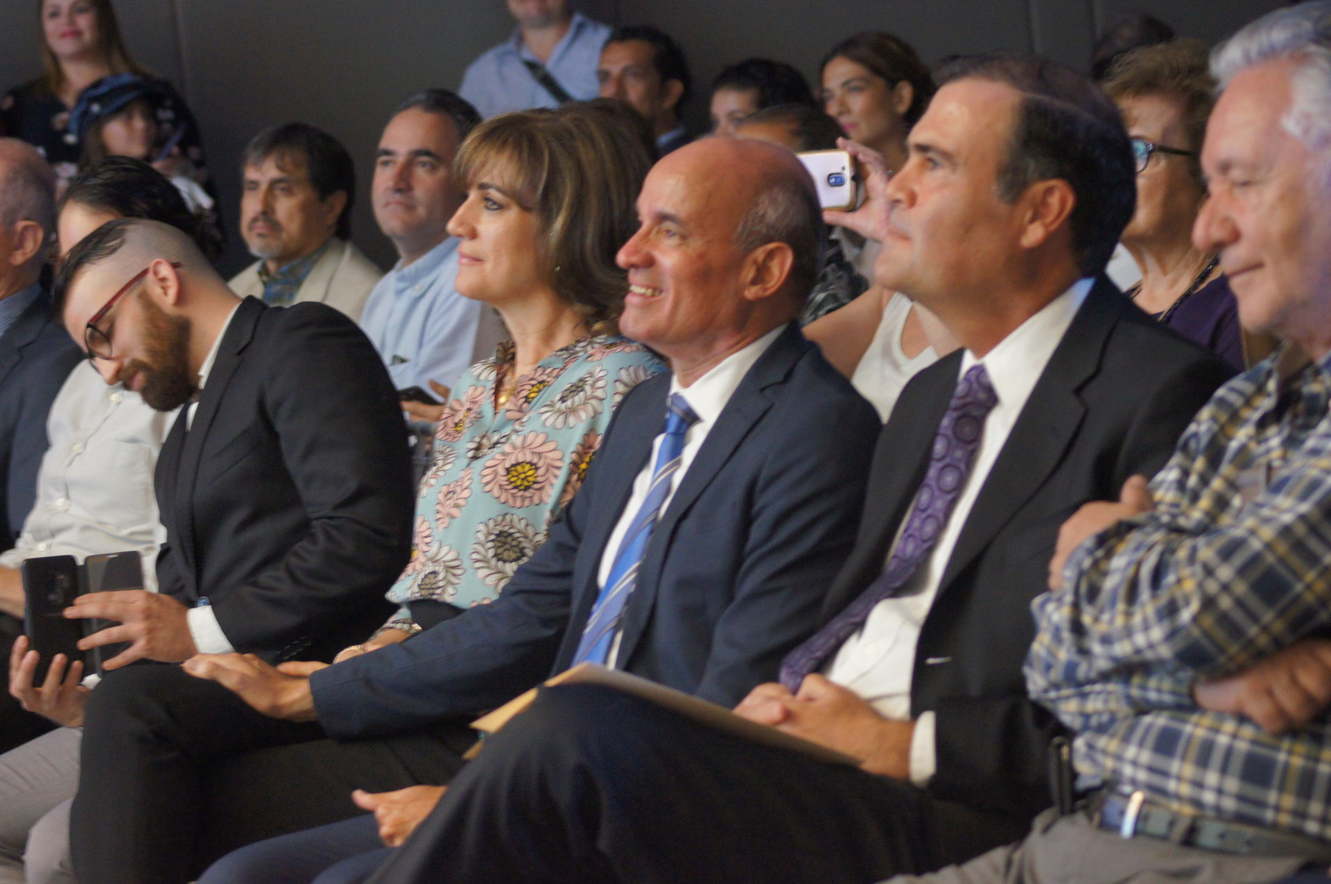 Roberto en la ceremonia de Mérito EXATEC