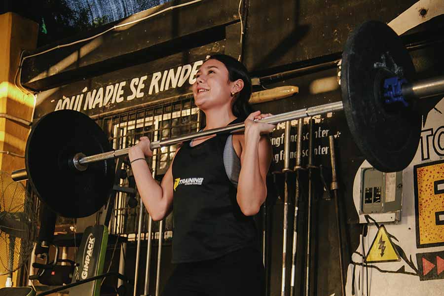 Entrenamiento en el gimnasio