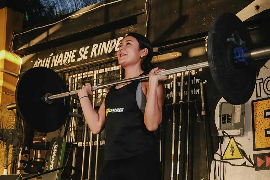 Entrenamiento en el gimnasio