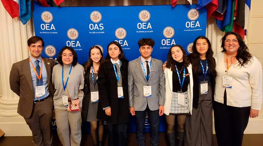 Estudiantes de PrepaTec participan en foro de la Organización de Estados Americanos