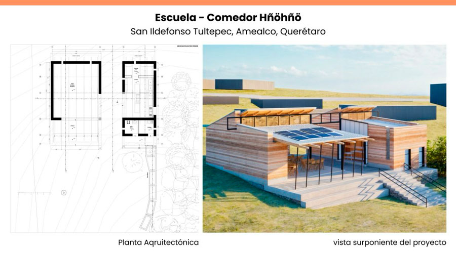Escuela-Comedor sustentable en Amealco diseñada por estudiantes del Tec de Monterrey campus Querétaro 