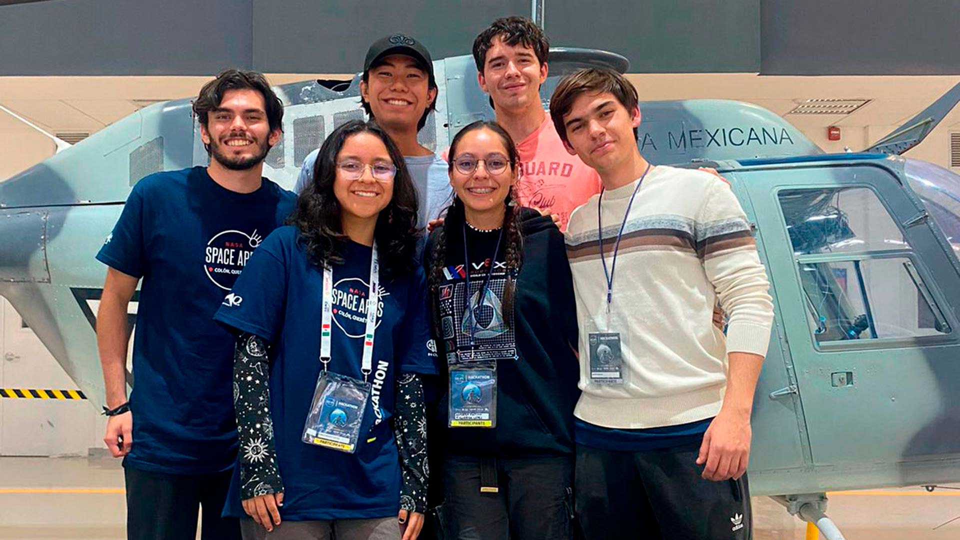 Alumnos del Tec campus Qro ganadores del tercer lugar en Hackathon de la NASA