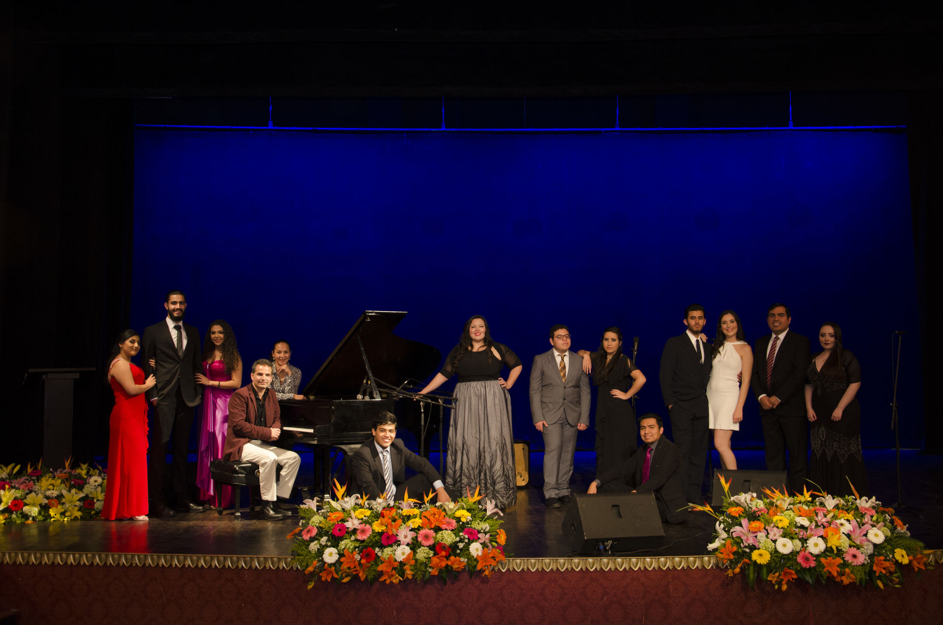 Alumnos en concierto.