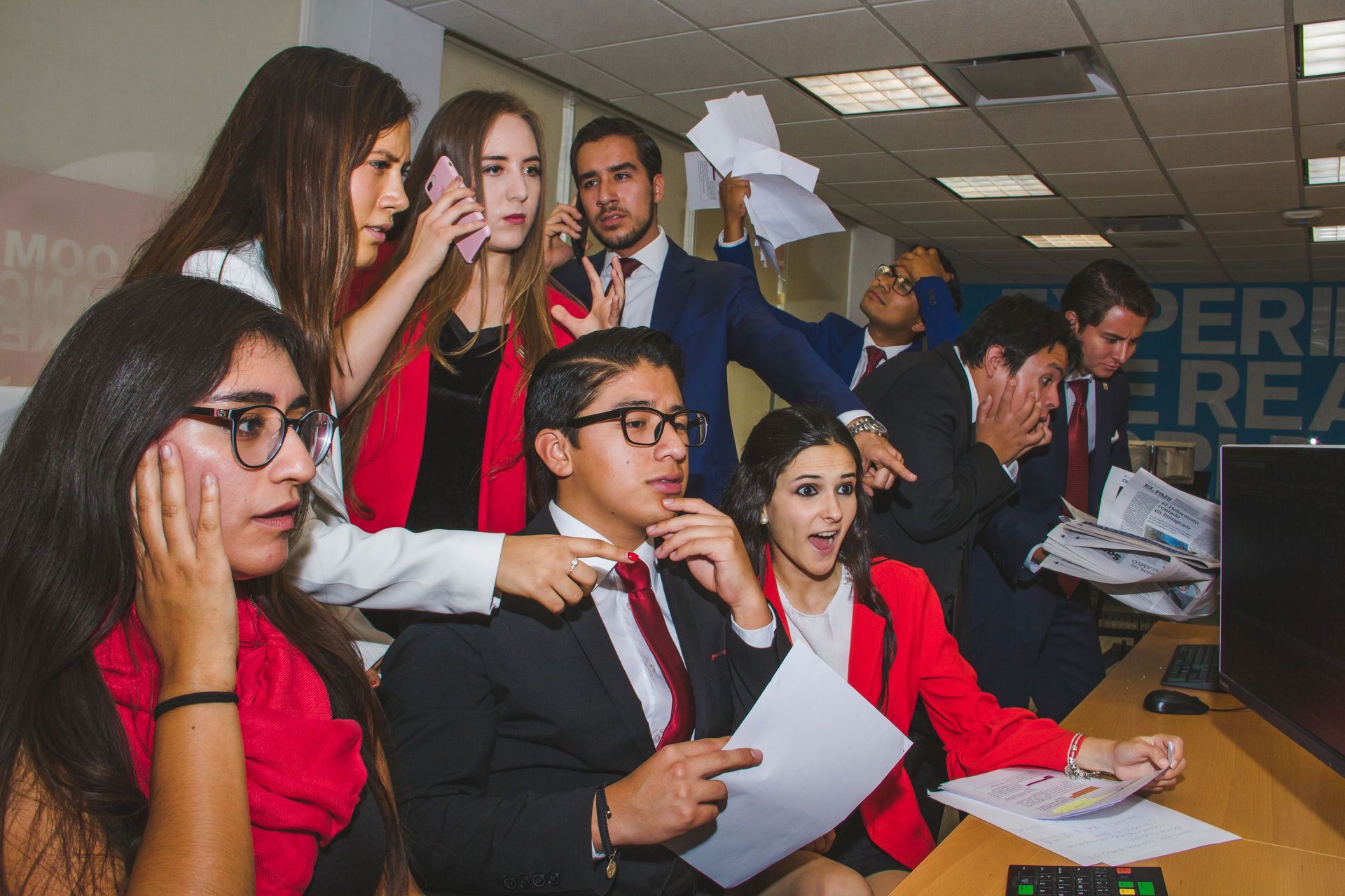 El grupo IMEF Universitario conformado por 33 estudiantes de campus Querétaro, destacó por sus 43 eventos y actividades celebrados en tan solo 3 meses