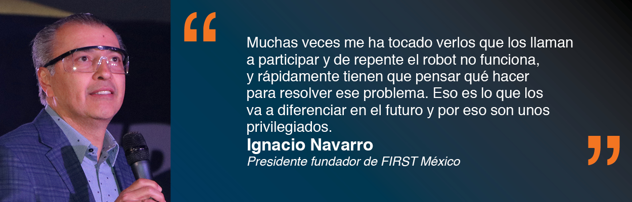 Ignacio Navarro en FIRST