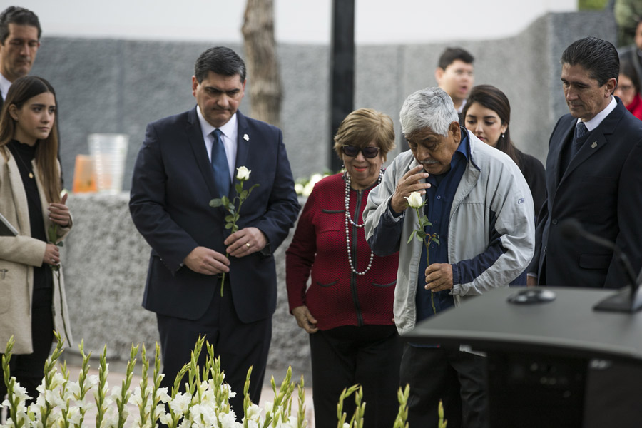 Homenaje estudiantes del Tec. 