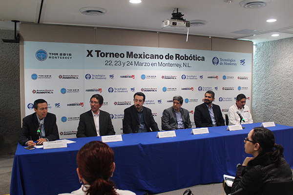 Rueda de Prensa del Torneo Mexicano de Robótica