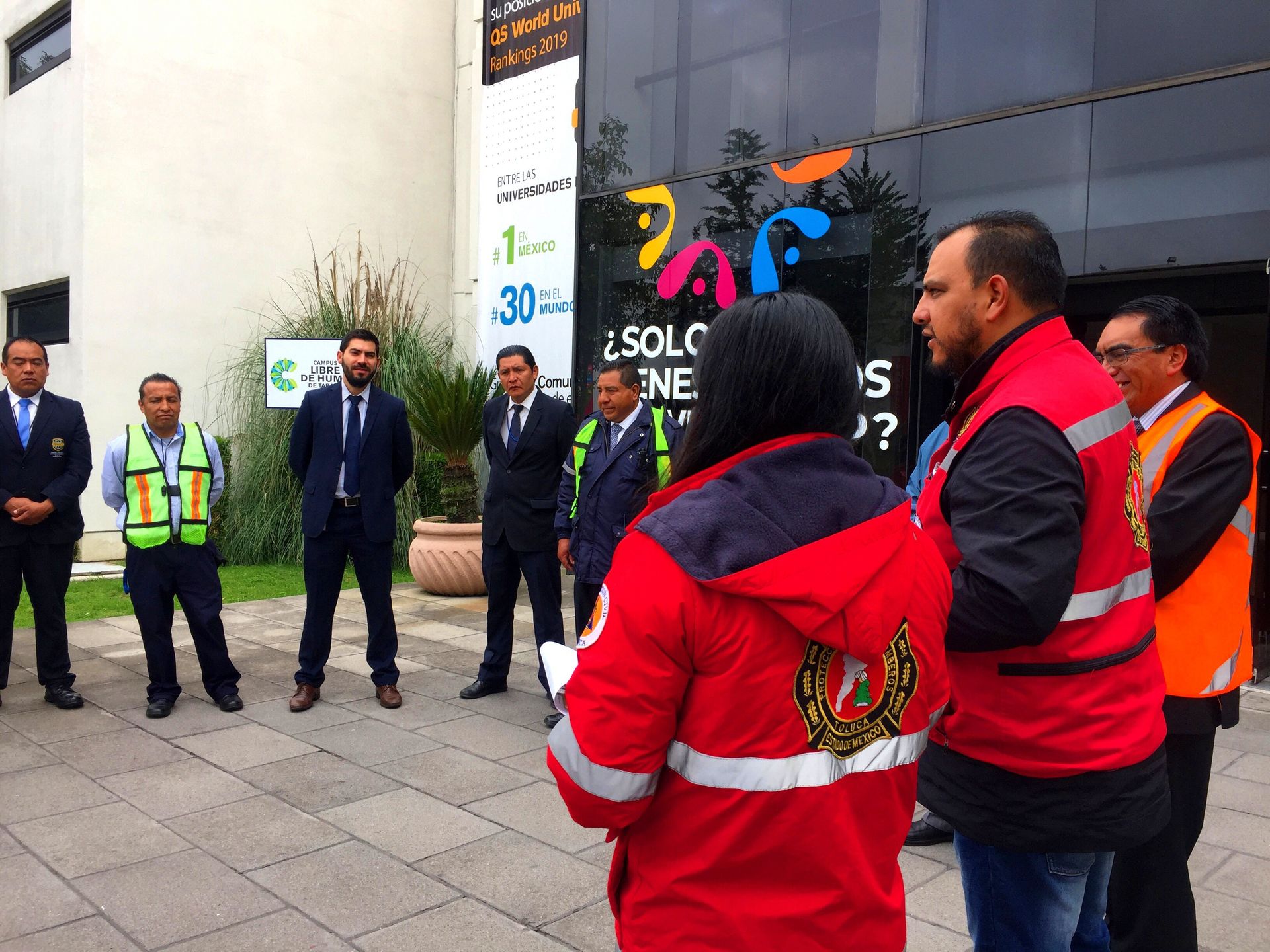 Protección Civil da retroalimentación a nuestro equipo de seguridad