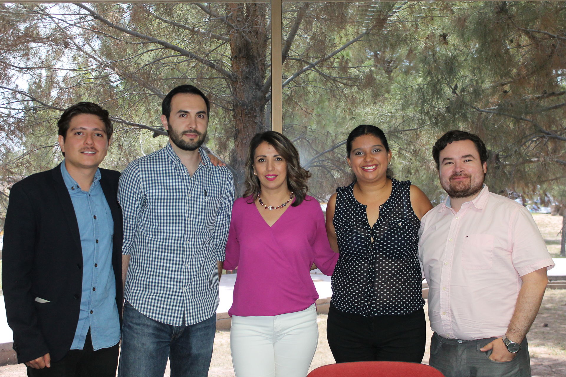 Equipo de profesores que desarrollaron el Centro de Aprendizaje Interactivo (CAI)