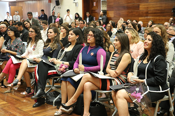 Ganadoras en la ceremonia del Premio Mujer Tec