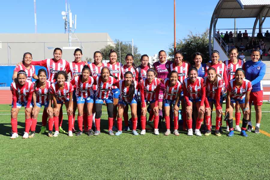 Isa Kasis regresó a las canchas del Tec Campus San Luis para un partido amistoso en febrero 2020