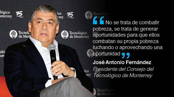 José Antonio Fernández, presidente del Consejo del Tec de Monterrey