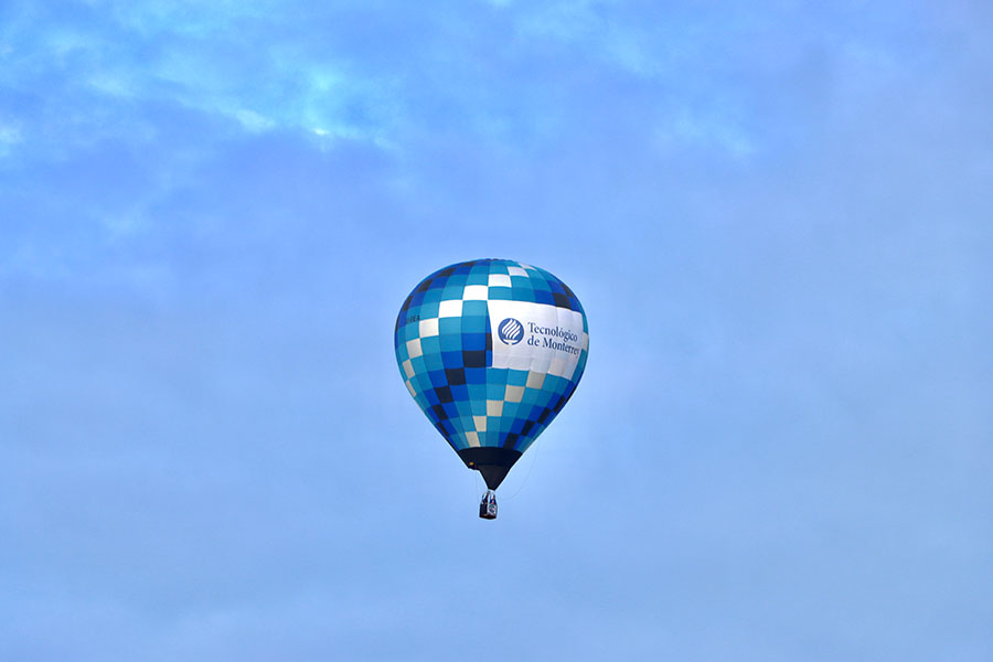 Globo aerostático Tecnológico de Monterrey