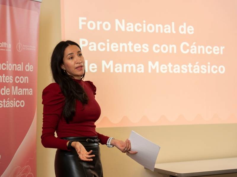 Foro nacional de pacientes con c&aacute;ncer de mama metast&aacute;sico.