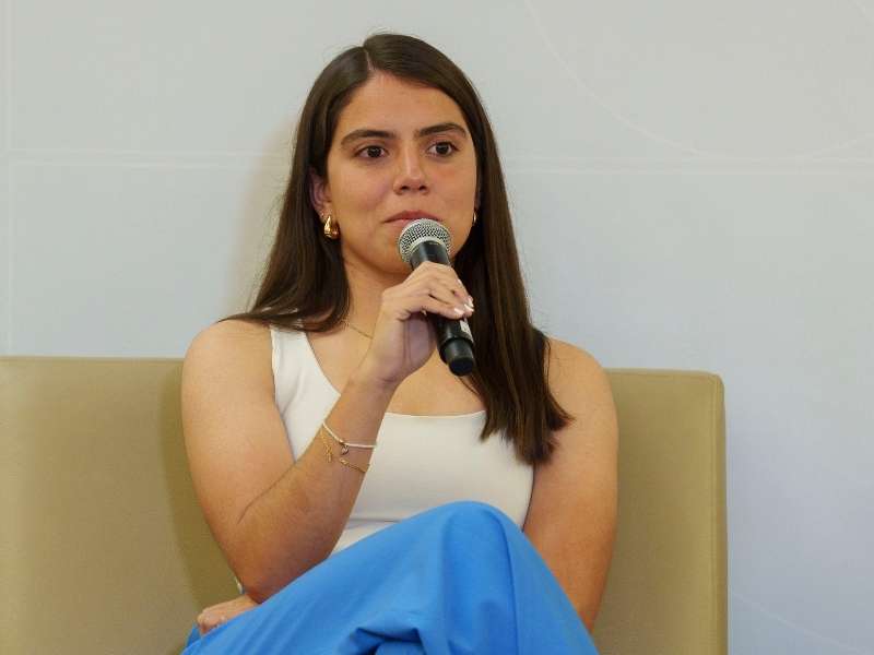 Mar&iacute;a Fernanda V&aacute;squez D&iacute;az, nutri&oacute;loga especializada en rendimiento deportivo.