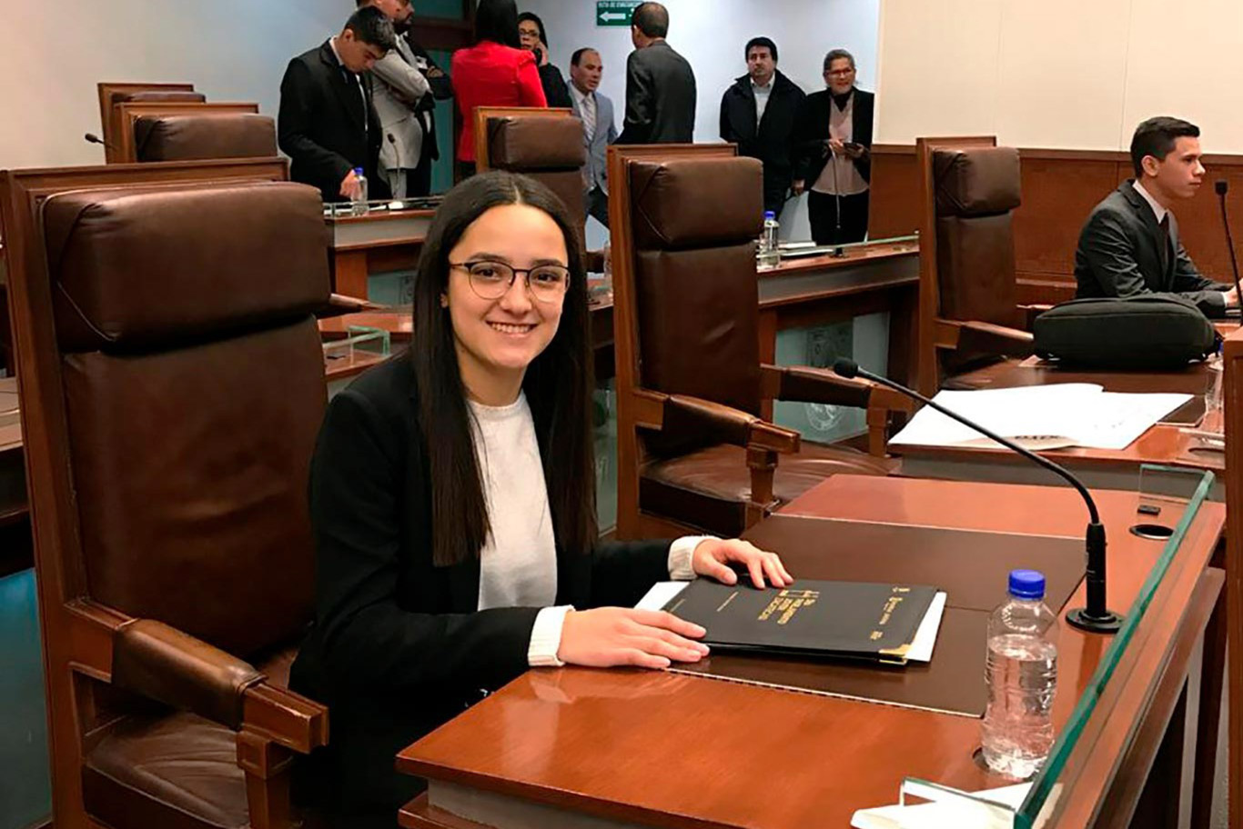 Mariana en el parlamento