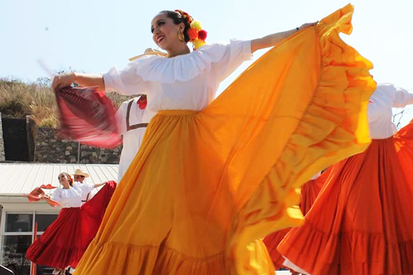 María Fernanda Sotomayor forma parte del Ballet Folklórico del campus Estado de México