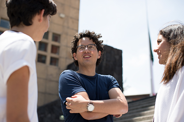 Mario Andrés, alumno del campus Santa Fe