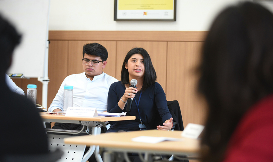 La estudiante de campus puebla tuvo una participación activa