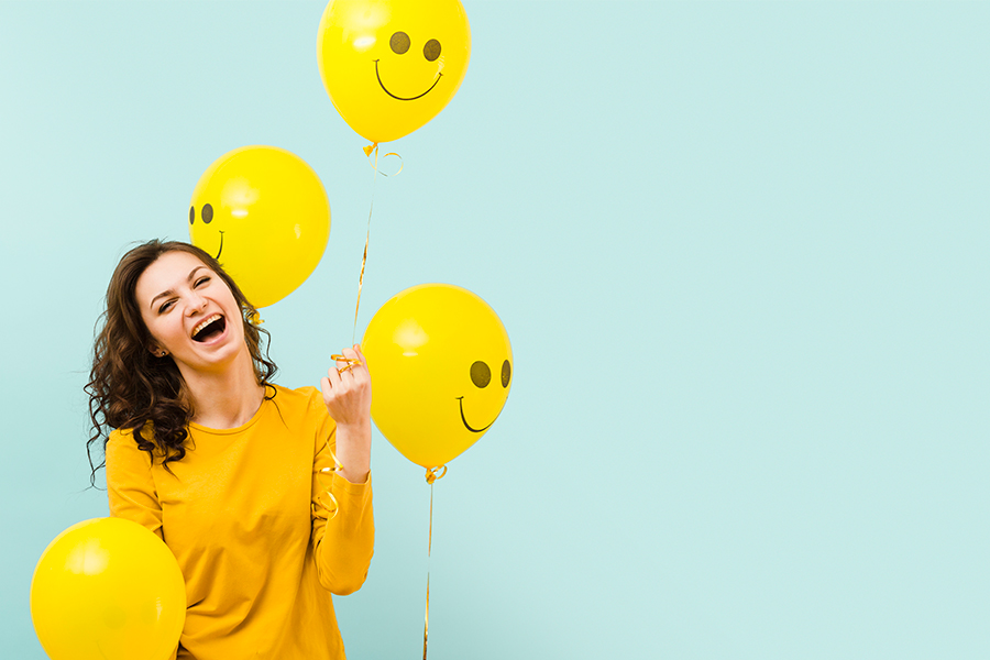 Mujer feliz