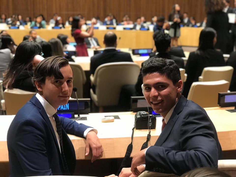 Juan Pablo representa a México en la ONU