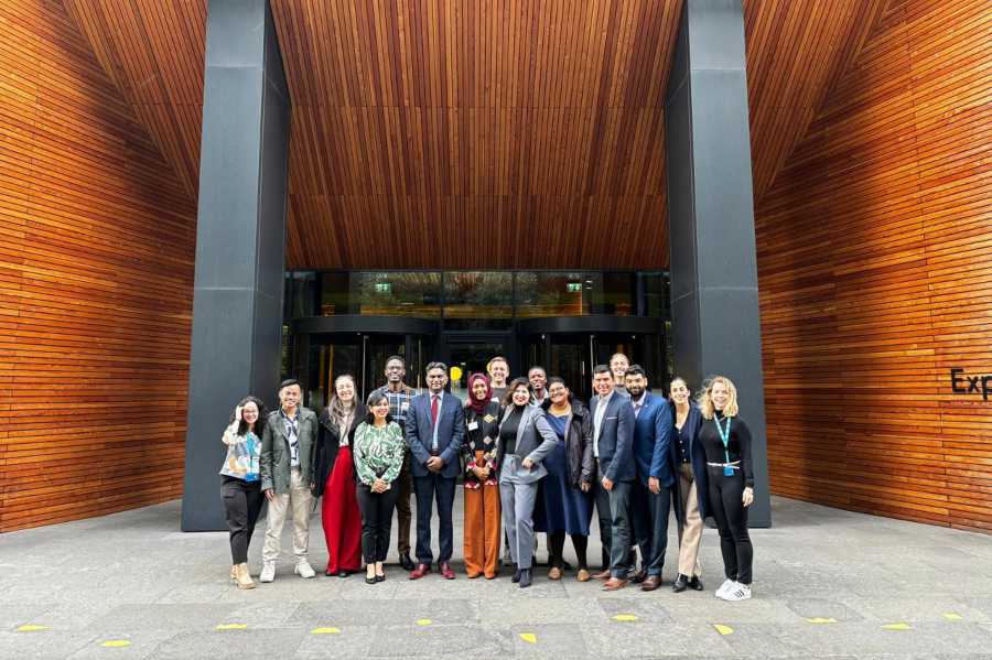 Los 13 jóvenes especialistas en agua, seleccionados a nivel global para participar en la Conferencia de las Naciones Unidas sobre el Agua. 