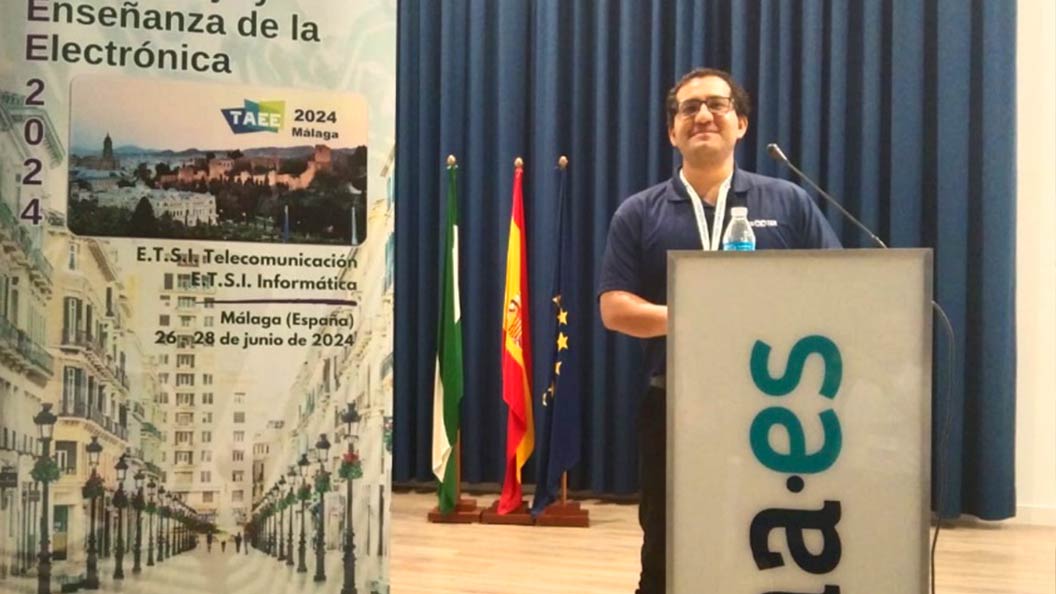 Irandi Gutiérrez, rofesor de Tec Tampico en España