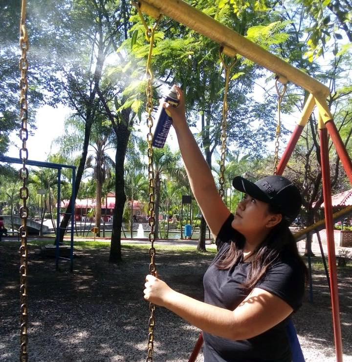 Buscan reactivar el parque alameda de Morelos.