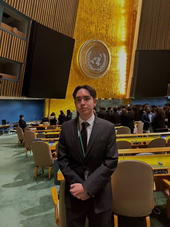 Roberto S&aacute;nchez en la ONU