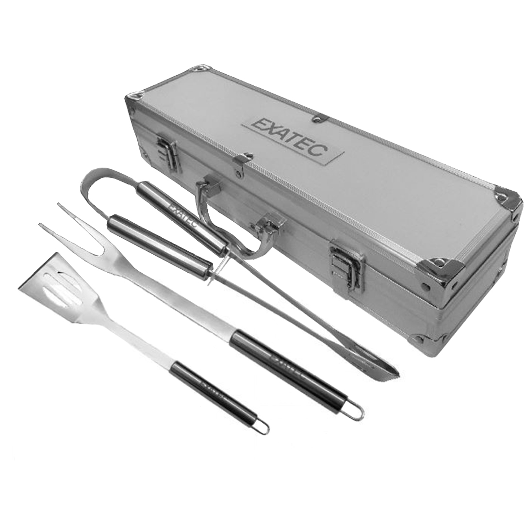 Set de utensilios para asador EXATEC