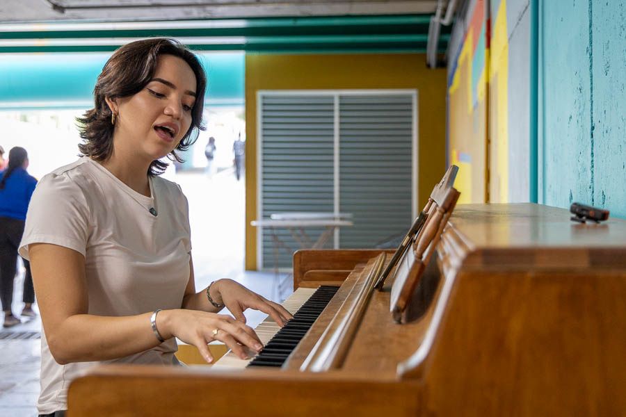 Sofia Casteba en campus Monterrey