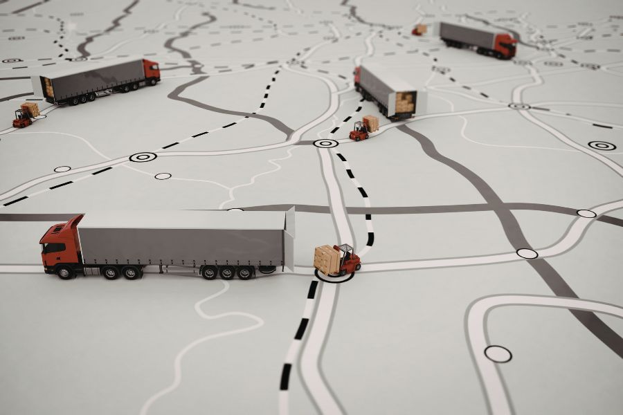 Actividad industrial y log&iacute;stica en M&eacute;xico que refleja el crecimiento del nearshoring y la relocalizaci&oacute;n de operaciones.