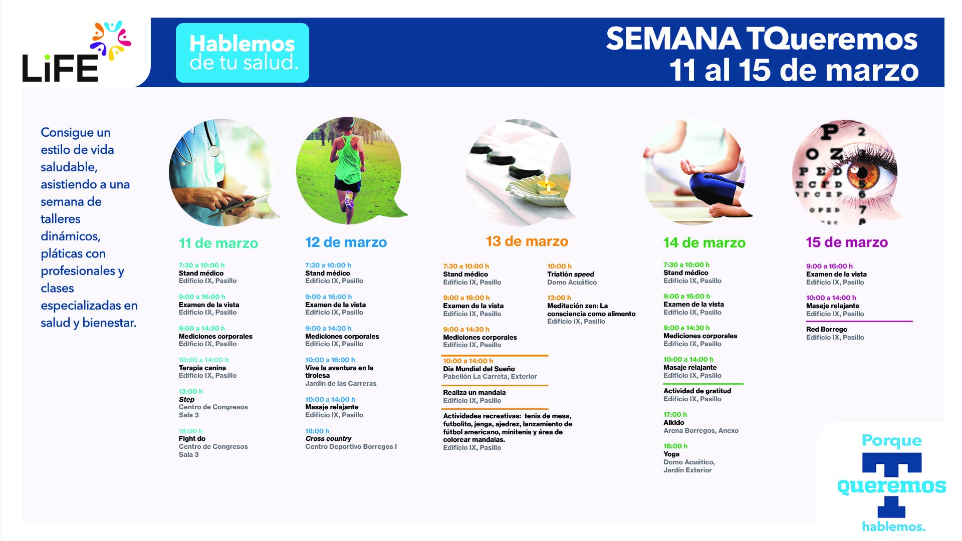 Actividades TQueremos