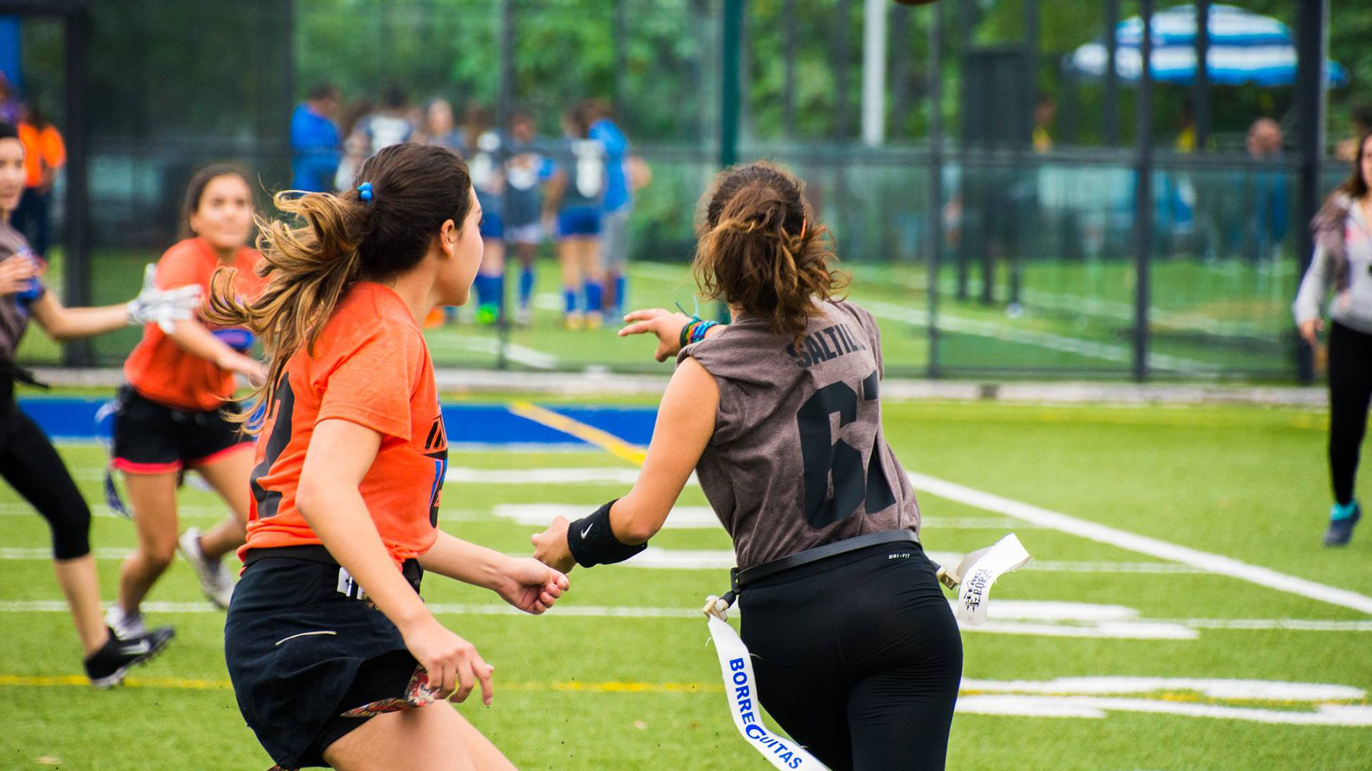 Partido de tochito dentro de los torneos de Intercampus Zona Norte