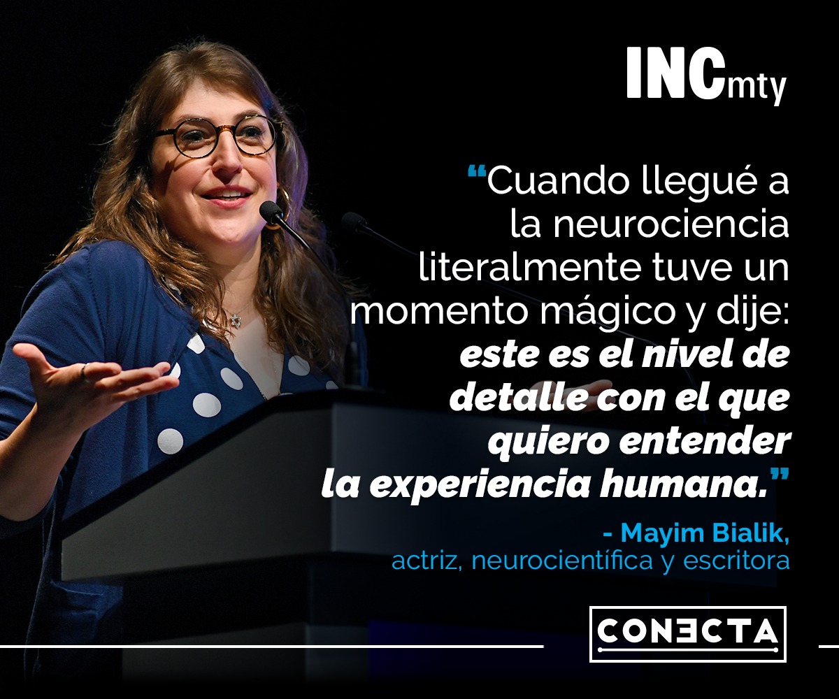 Mayim Bialik en INCmty