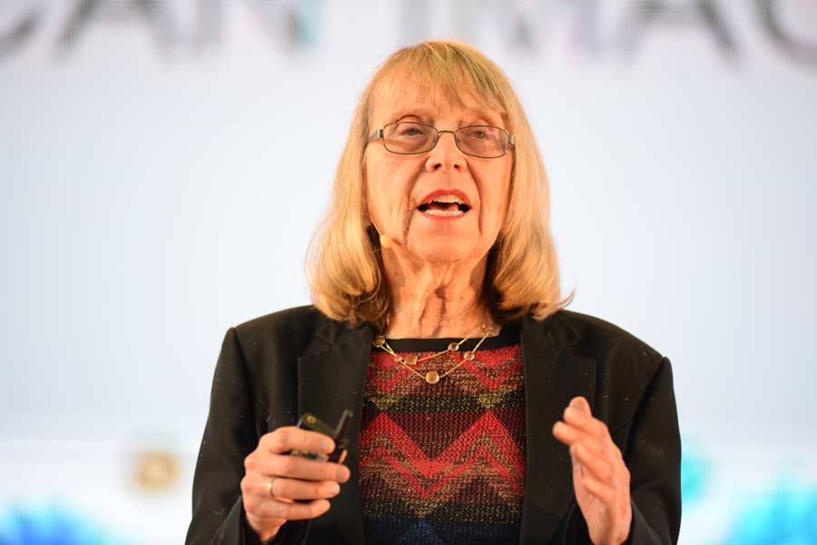 Esther Wojcicki.