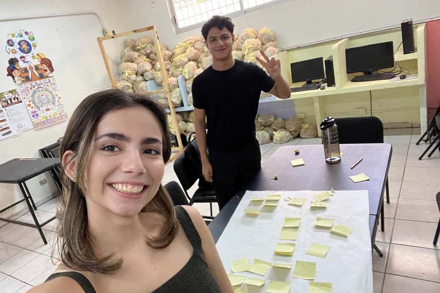 Camila trabaj&oacute; en la construcci&oacute;n del programa Red Infantil por la Democracia. Foto: Camila Campos.