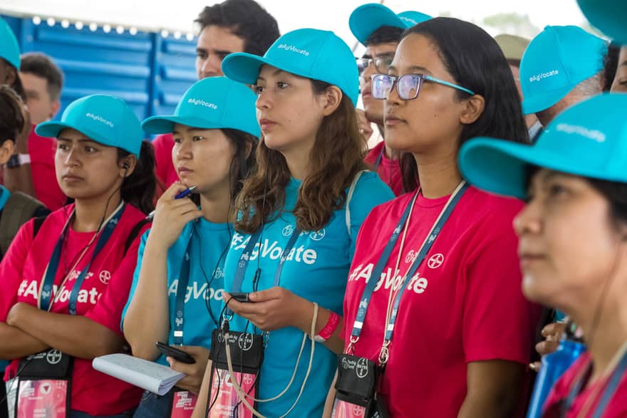 Alumna líder en biotecnología participa en Youth Ag Summit de Bayer 2019