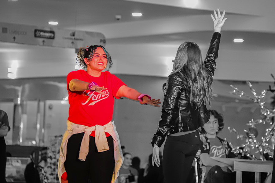 Alumna del Tec de Monterrey campus Laguna en academia de teatro