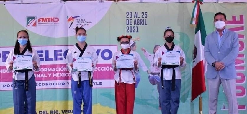 2 alumnos de PrepaTec Guadalajara en el top 3 de taekwondo en México