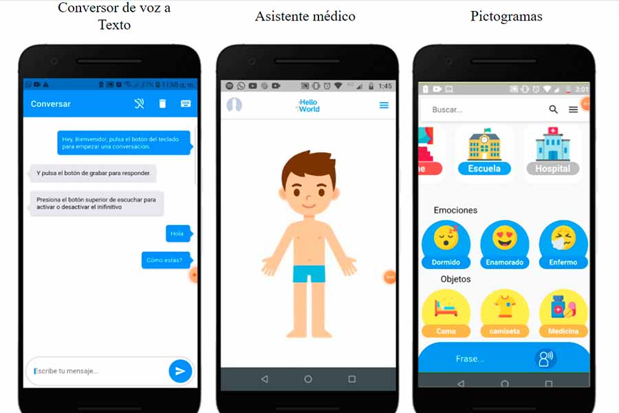 App inclusión social, discapacidad auditiva