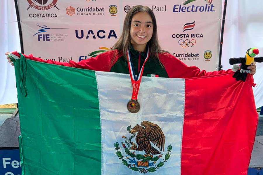 Oro mundial y top 11: as&iacute; brill&oacute; esgrimista de PrepaTec Metepec