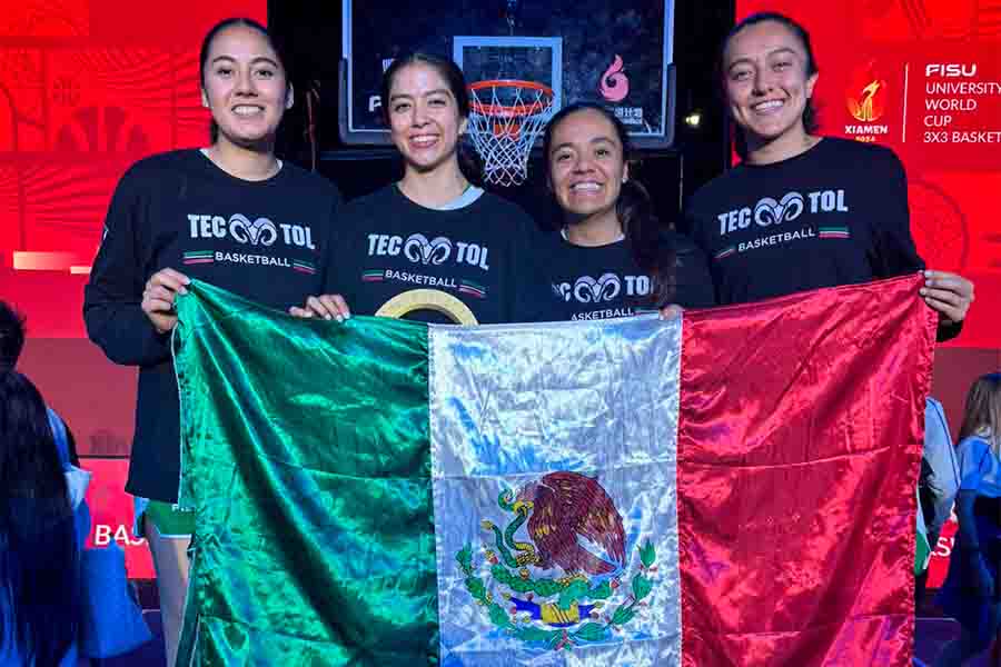 Tec Toluca presente en Copa Mundial Universitaria de básquetbol 3x3